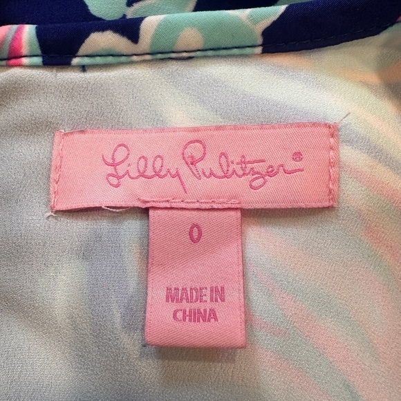 Lilly Pulizter Going Coastal Kassia dress Size 0 - Picture 9 of 9